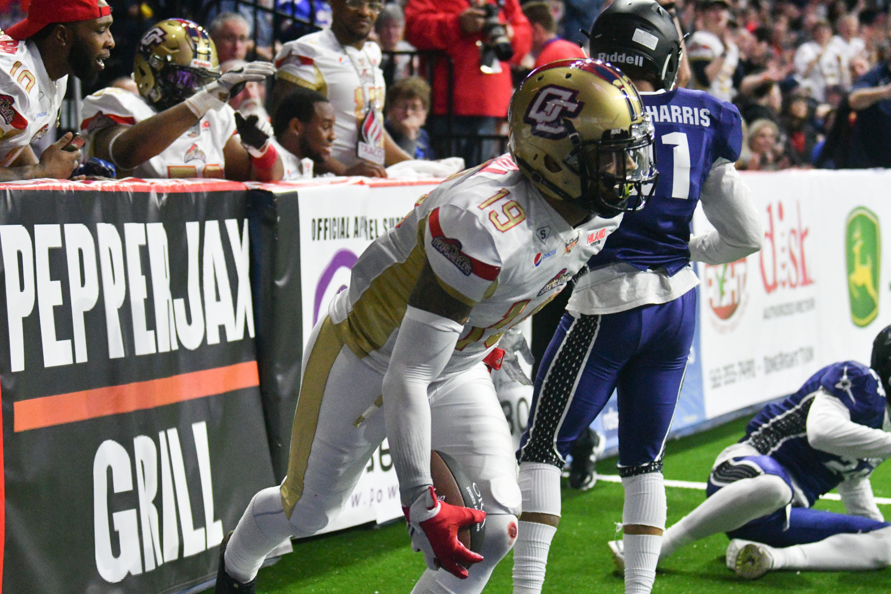 San Diego Strike Force at the Quad City Steamwheelers